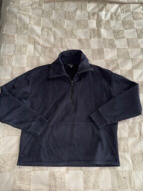 Beyond Yoga Trek Half Zip Pullover size M